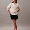 Krótka bluza z polaru z Monogramem