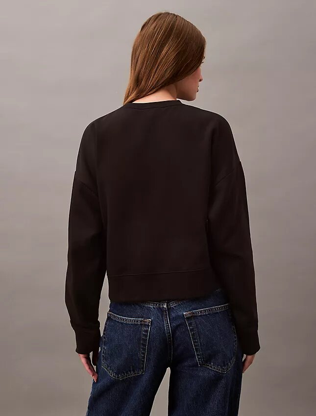 Krótka bluza z polaru z Monogramem Krótka bluza z polaru z Monogramem