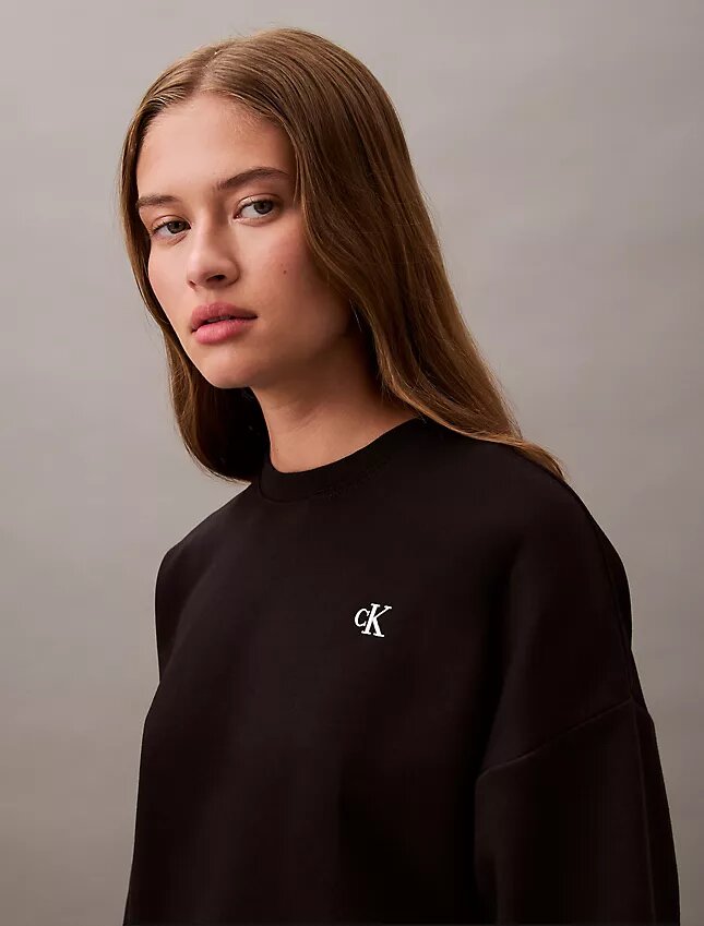 Krótka bluza z polaru z Monogramem Krótka bluza z polaru z Monogramem