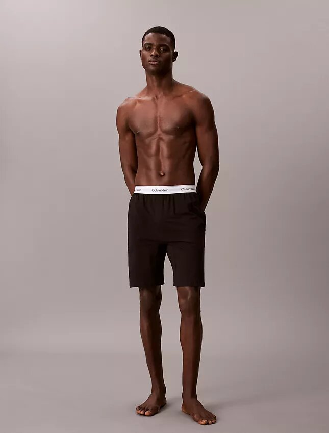 Kultowe bawełniane szorty Cotton Stretch do spania z elastycznym materiałem Kultowe bawełniane szorty Cotton Stretch do spania z elastycznym materiałem