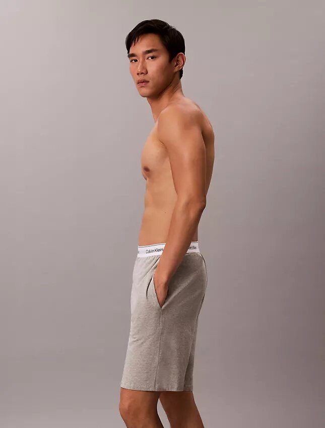 Kultowe bawełniane szorty Cotton Stretch do spania z elastycznym materiałem Kultowe bawełniane szorty Cotton Stretch do spania z elastycznym materiałem