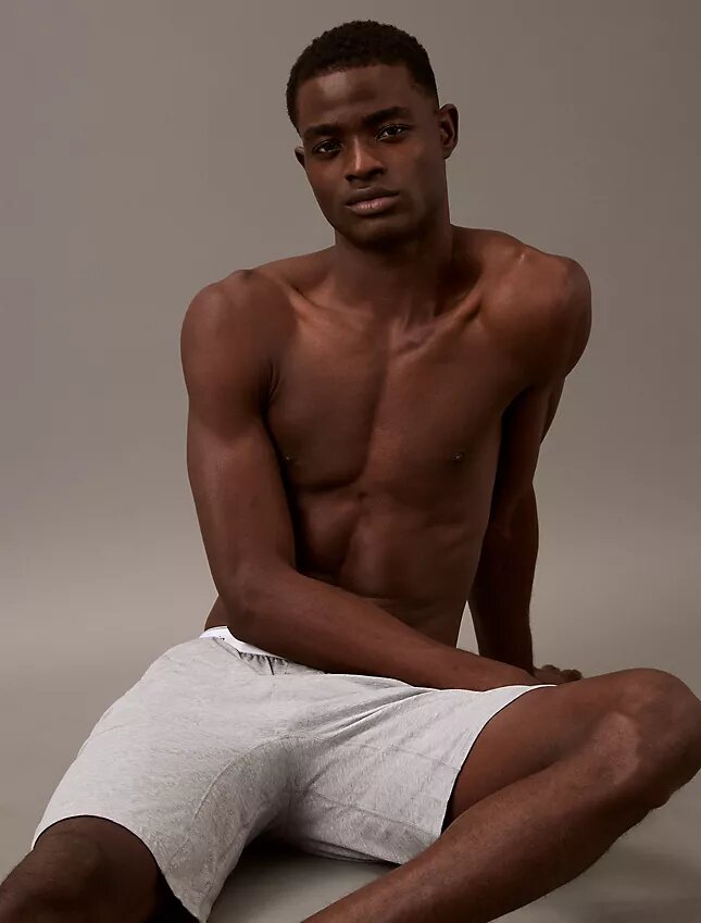 Kultowe bawełniane szorty Cotton Stretch do spania z elastycznym materiałem Kultowe bawełniane szorty Cotton Stretch do spania z elastycznym materiałem