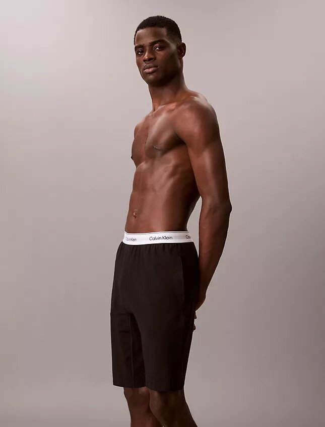Kultowe bawełniane szorty Cotton Stretch do spania z elastycznym materiałem Kultowe bawełniane szorty Cotton Stretch do spania z elastycznym materiałem