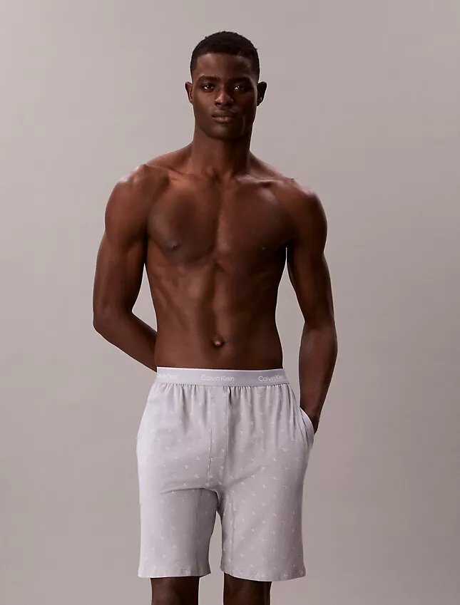 Kultowe bawełniane szorty Cotton Stretch do spania z elastycznym materiałem Kultowe bawełniane szorty Cotton Stretch do spania z elastycznym materiałem