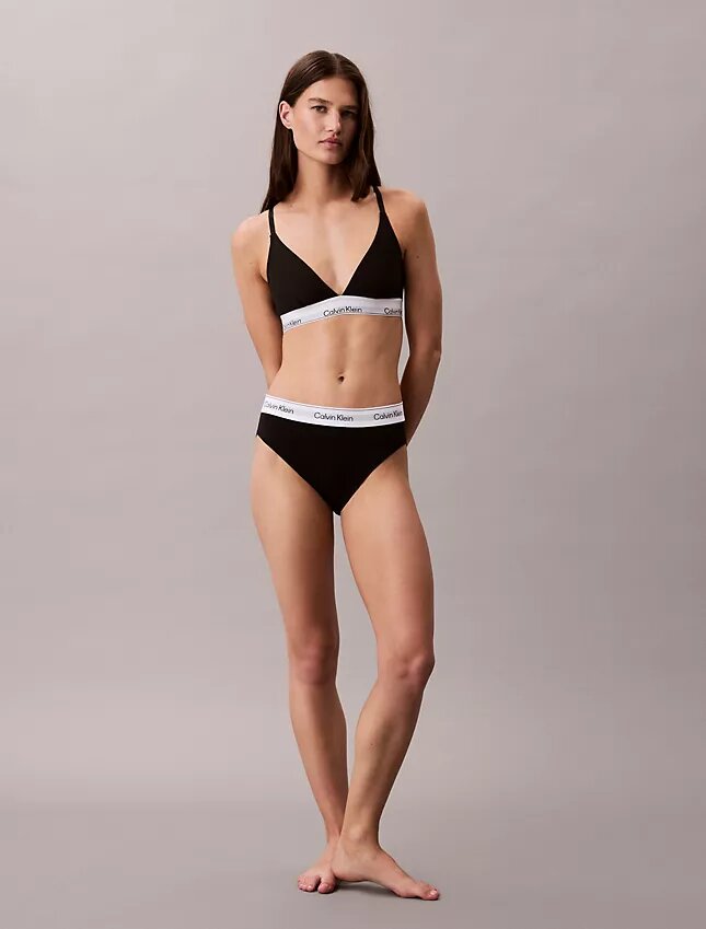 Kultowe bawełniano-Modalowe Bikini z wysokim stanem Kultowe bawełniano-Modalowe Bikini z wysokim stanem