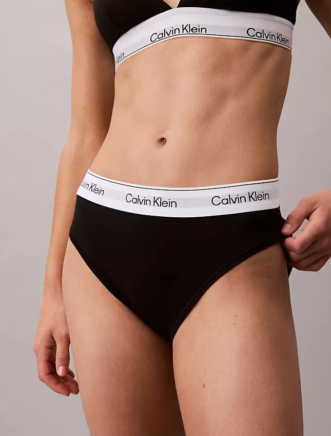 Kultowe bawełniano-Modalowe Bikini z wysokim stanem Kultowe bawełniano-Modalowe Bikini z wysokim stanem
