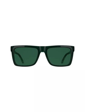Kultowe okulary przeciwsłoneczne w kształcie zmodyfikowanego prostokąta z Monogramem