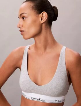 Kultowy bawełniano-Modalowy biustonosz typu Bralette Unlined