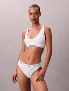 Kultowy bawełniano-Modalowy biustonosz typu Bralette Unlined