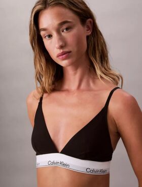 Kultowy bawełniano-Modalowy biustonosz typu Bralette Unlined Kultowy bawełniano-Modalowy biustonosz typu Bralette Unlined