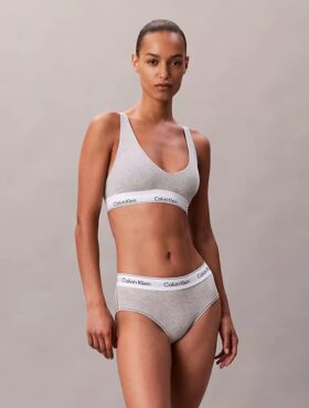 Kultowy bawełniano-Modalowy biustonosz typu Bralette Unlined