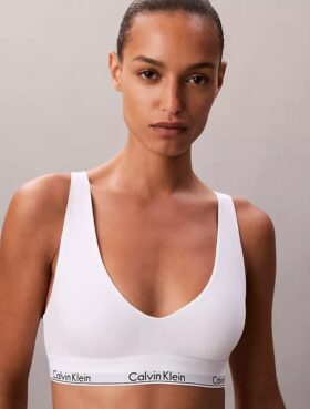 Kultowy bawełniano-Modalowy biustonosz typu Bralette Unlined