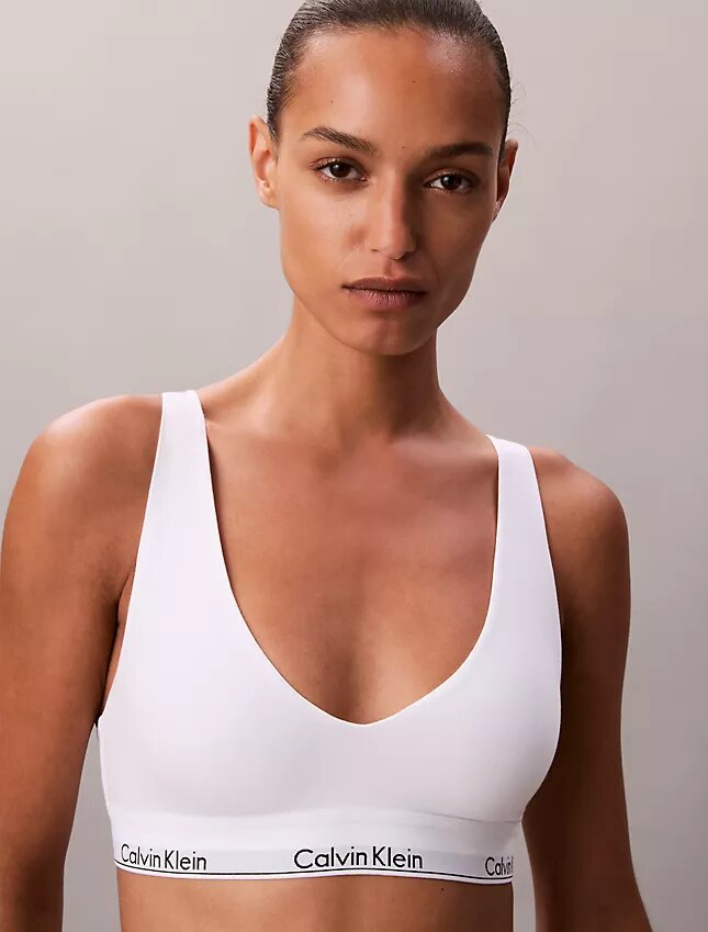 Kultowy bawełniano-Modalowy biustonosz typu Bralette Unlined Kultowy bawełniano-Modalowy biustonosz typu Bralette Unlined