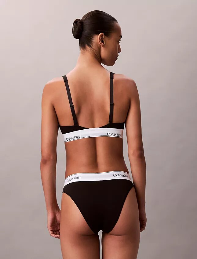 Kultowy bawełniano-Modalowy biustonosz typu Bralette Unlined Kultowy bawełniano-Modalowy biustonosz typu Bralette Unlined