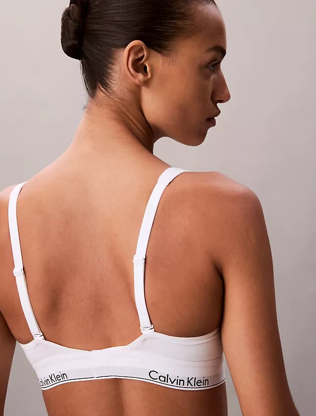 Kultowy bawełniano-Modalowy biustonosz typu Bralette Unlined Kultowy bawełniano-Modalowy biustonosz typu Bralette Unlined