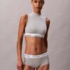 Kultowy bawełniano-Modalowy Bralette z lekką podszewką i stójką Kultowy bawełniano-Modalowy Bralette z lekką podszewką i stójką