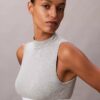 Kultowy bawełniano-Modalowy Bralette z lekką podszewką i stójką Kultowy bawełniano-Modalowy Bralette z lekką podszewką i stójką