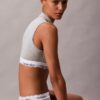 Kultowy bawełniano-Modalowy Bralette z lekką podszewką i stójką Kultowy bawełniano-Modalowy Bralette z lekką podszewką i stójką