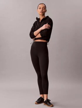 Legginsy Icon Sport z wysokim stanem i kieszeniami, długość 7/8