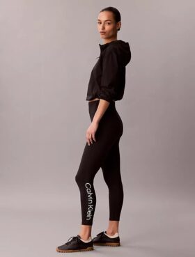 Legginsy Icon Sport z wysokim stanem i kieszeniami, długość 7/8