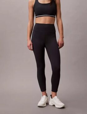 Legginsy Icon Sport z wysokim stanem i kieszeniami, długość 7/8