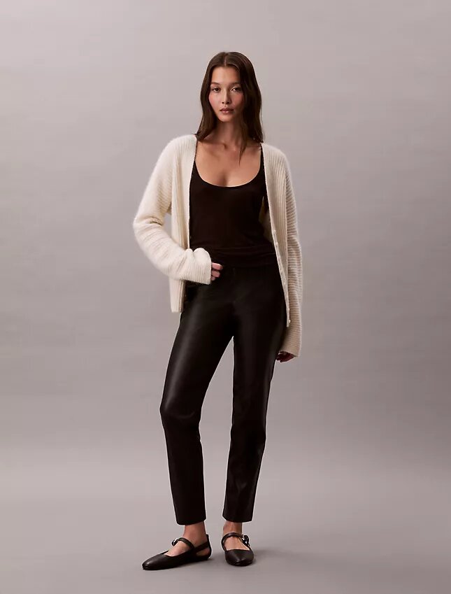 Legginsy ze sztucznej skóry Legginsy ze sztucznej skóry