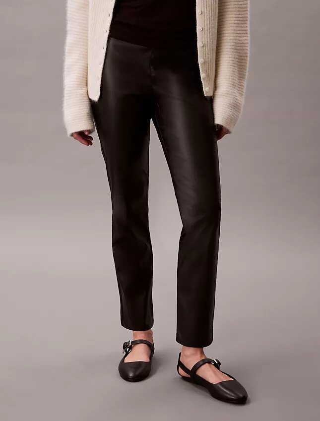Legginsy ze sztucznej skóry Legginsy ze sztucznej skóry