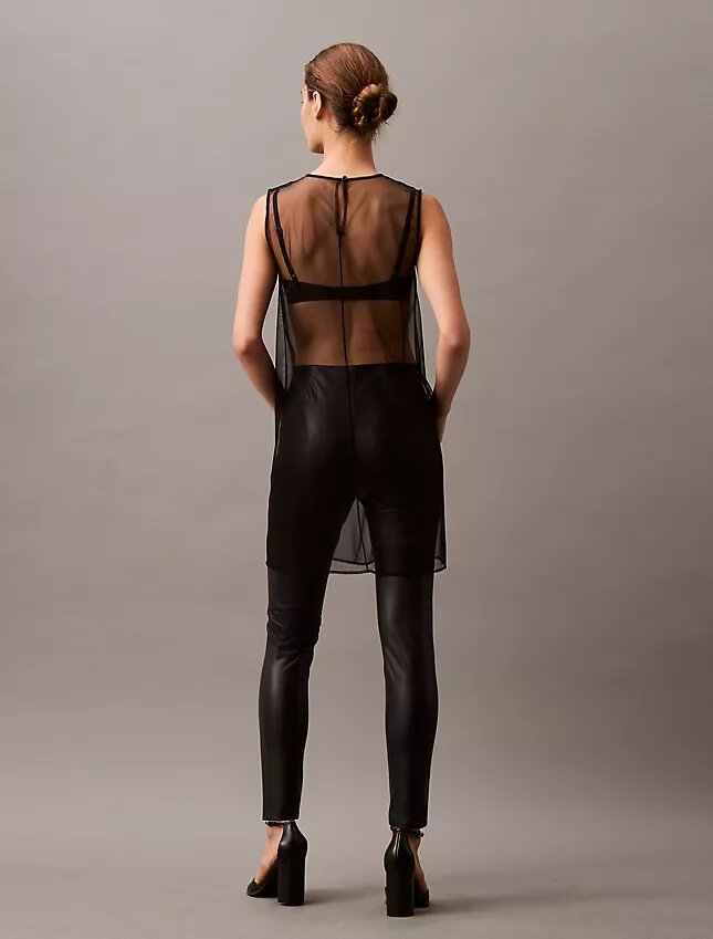 Legginsy ze sztucznej skóry Legginsy ze sztucznej skóry