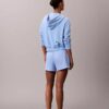 Luźna bluza nocna z kapturem z mieszanki bawełny Luźna bluza nocna z kapturem z mieszanki bawełny