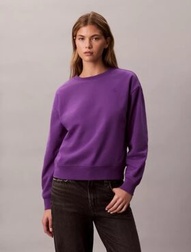 Luźna bluza z polaru z logo Archive