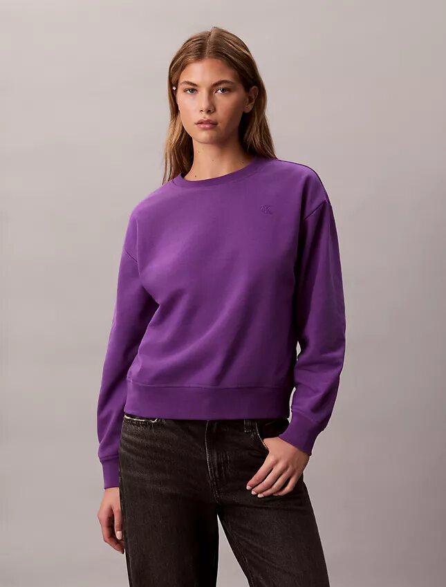 Luźna bluza z polaru z logo Archive Luźna bluza z polaru z logo Archive