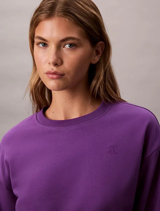 Luźna bluza z polaru z logo Archive Luźna bluza z polaru z logo Archive