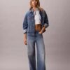Luźna Denim Jacket