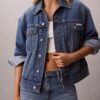 Luźna Denim Jacket