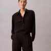 Luźna Utility Shirt z guzikami
