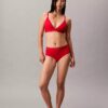 Lunar New Year Lekko podszyty trójkątny Bralette