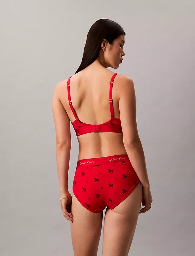 Lunar New Year Lekko podszyty trójkątny Bralette Lunar New Year Lekko podszyty trójkątny Bralette