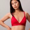 Lunar New Year Lekko podszyty trójkątny Bralette