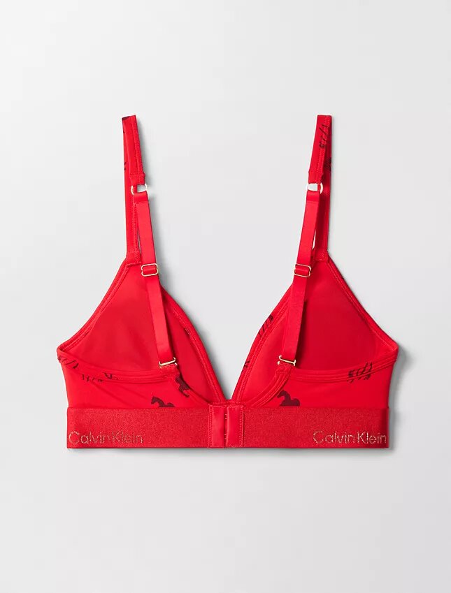 Lunar New Year Lekko podszyty trójkątny Bralette Lunar New Year Lekko podszyty trójkątny Bralette