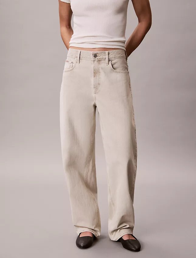 Luźne Jeansy Luźne Jeansy