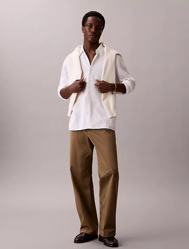 Luźne spodnie Cotton Stretch Luźne spodnie Cotton Stretch