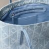 Mała torba Denim z logo na całej powierzchni Mała torba Denim z logo na całej powierzchni