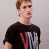 Marc Hundley Pride Viva Love Koszulka o luźnym kroju Marc Hundley Pride Viva Love Koszulka o luźnym kroju