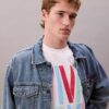 Marc Hundley Pride Viva Love Top bez rękawów o luźnym kroju Marc Hundley Pride Viva Love Top bez rękawów o luźnym kroju