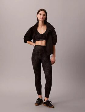 Miękkie legginsy sportowe 7/8