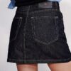 Mini spódniczka Denim z asymetryczną talią Mini spódniczka Denim z asymetryczną talią