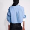 Mini spódniczka Denim z asymetryczną talią Mini spódniczka Denim z asymetryczną talią
