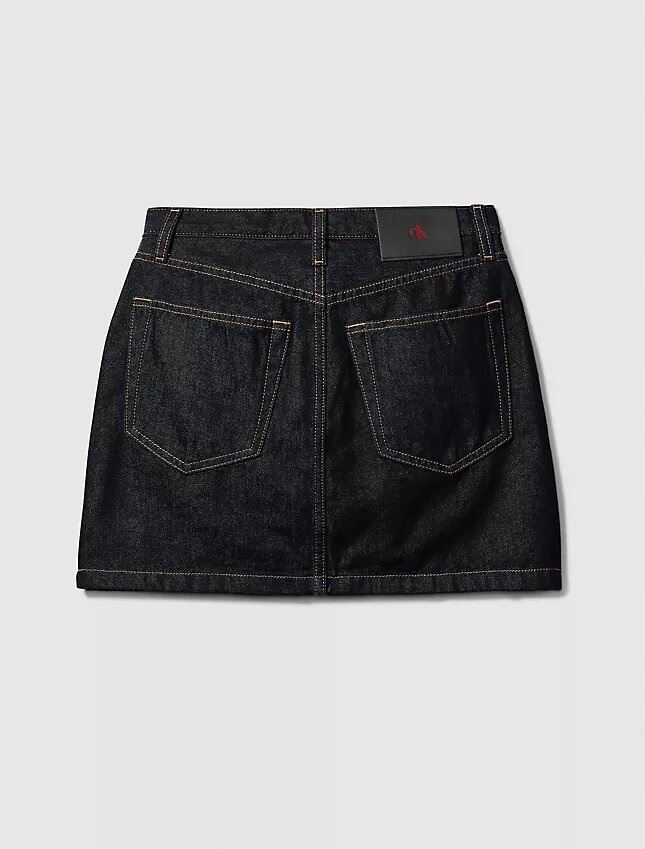 Mini spódniczka Denim z asymetryczną talią Mini spódniczka Denim z asymetryczną talią