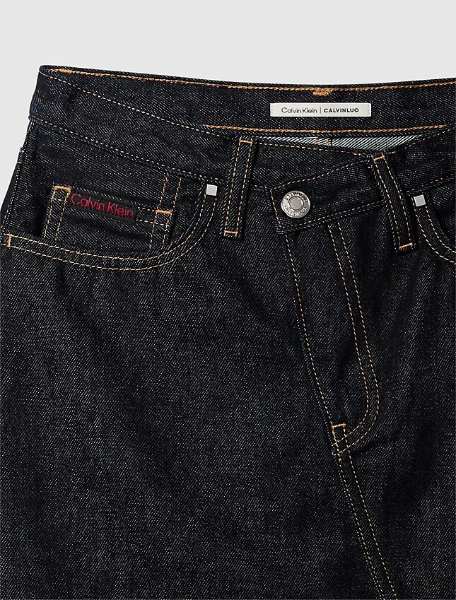 Mini spódniczka Denim z asymetryczną talią Mini spódniczka Denim z asymetryczną talią