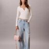 Minimalistyczna torba na ramię z Monogramem Minimalistyczna torba na ramię z Monogramem